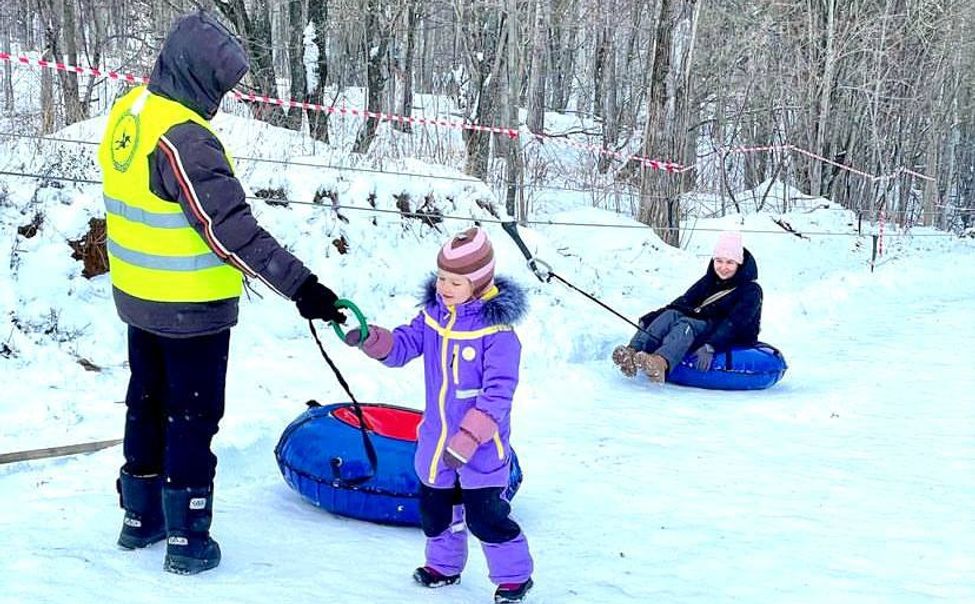 С начала зимы в Чувашии более 45 человек пострадали при катании на «ватрушках»