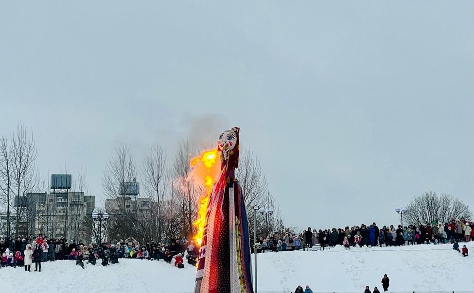 В Чебоксарах более 30 тысяч человек посетили Масленицу в парке «Амазония»