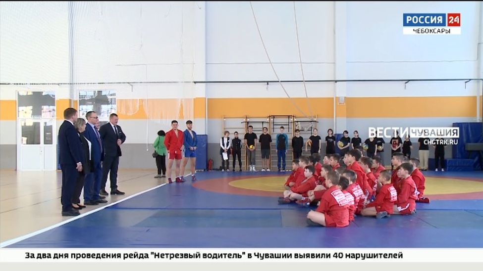 Участник специальной военной операции пообщался с учениками чебоксарской школы №65