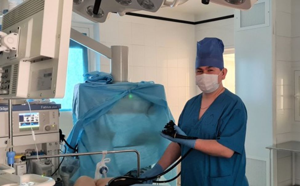 В Республиканском онкодиспансере проводят уникальную процедуру - эндоУЗИ