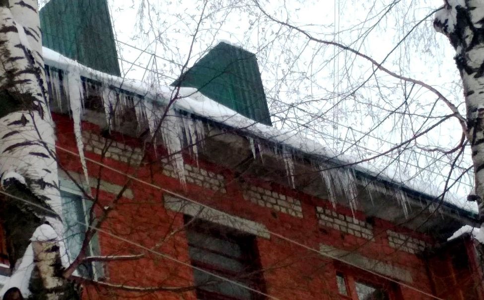 В Чувашии участились падения с крыш