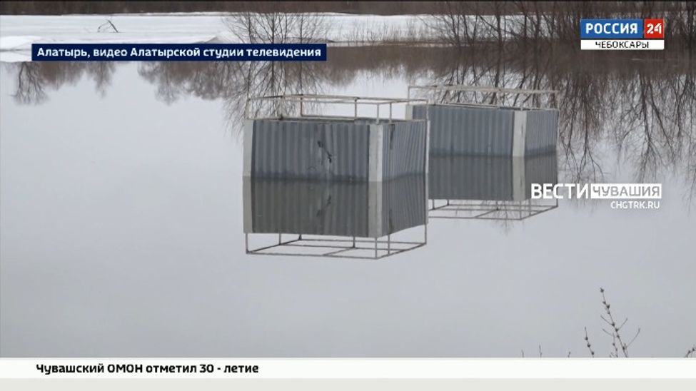 В Чувашии паводок может затронуть 57 населенных пунктов