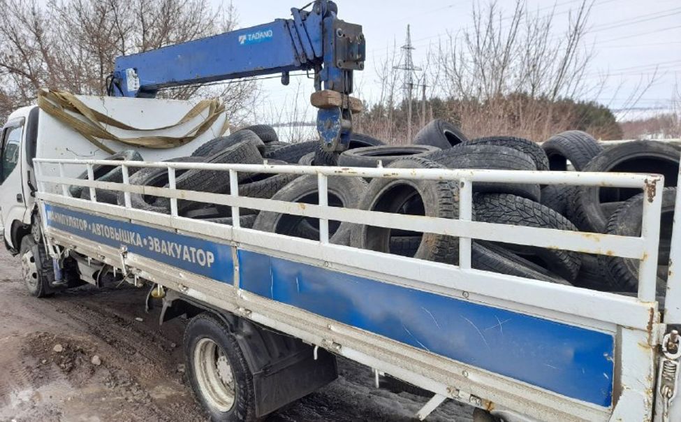 В Чебоксарах утилизируют более 30 тысяч автомобильных покрышек