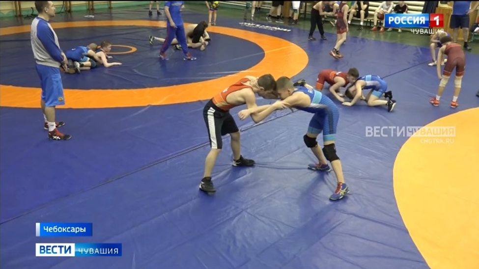 В Чебоксарах состоялись межрегиональные тренировочные сборы по вольной борьбе