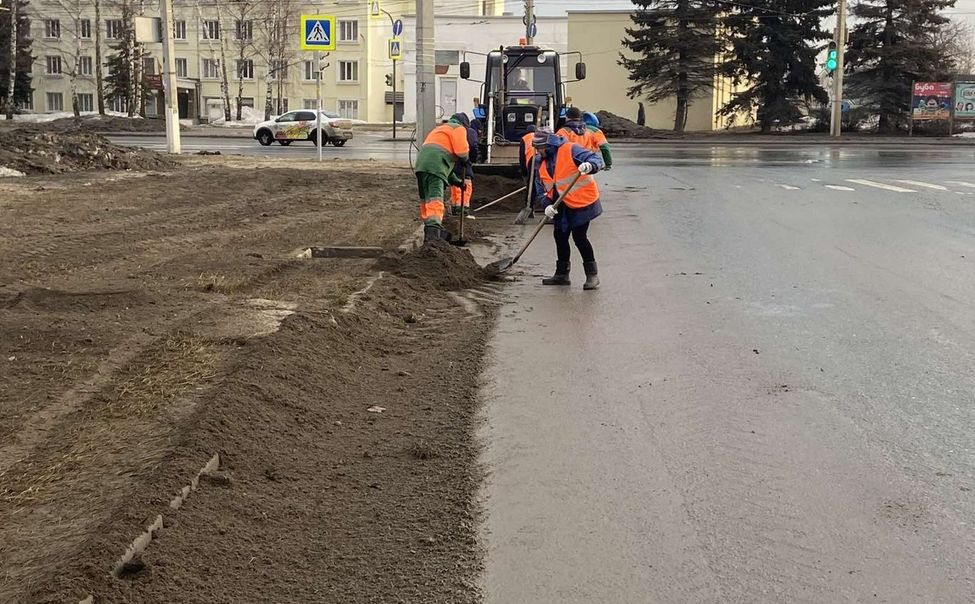 В Чебоксарах началась уборка смета