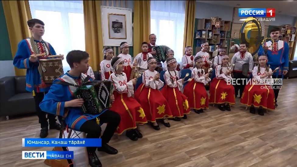 Канаш тӑрӑхӗнчи Юмансарта ҫӗнӗ Культура ҫурчӗ уҫӑлчӗ