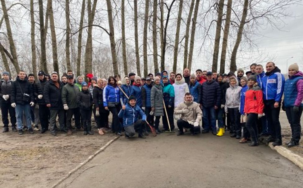 В Чебоксарах стартовали весенние субботники
