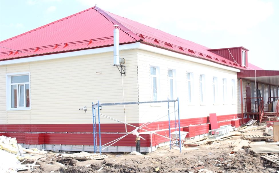 В Новоайбесинском врачебном офисе завершаются отделочные работы