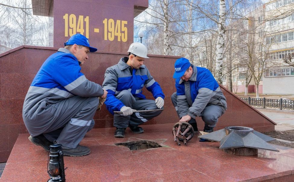 В Чувашии ко Дню Победы проверяют Вечные огни