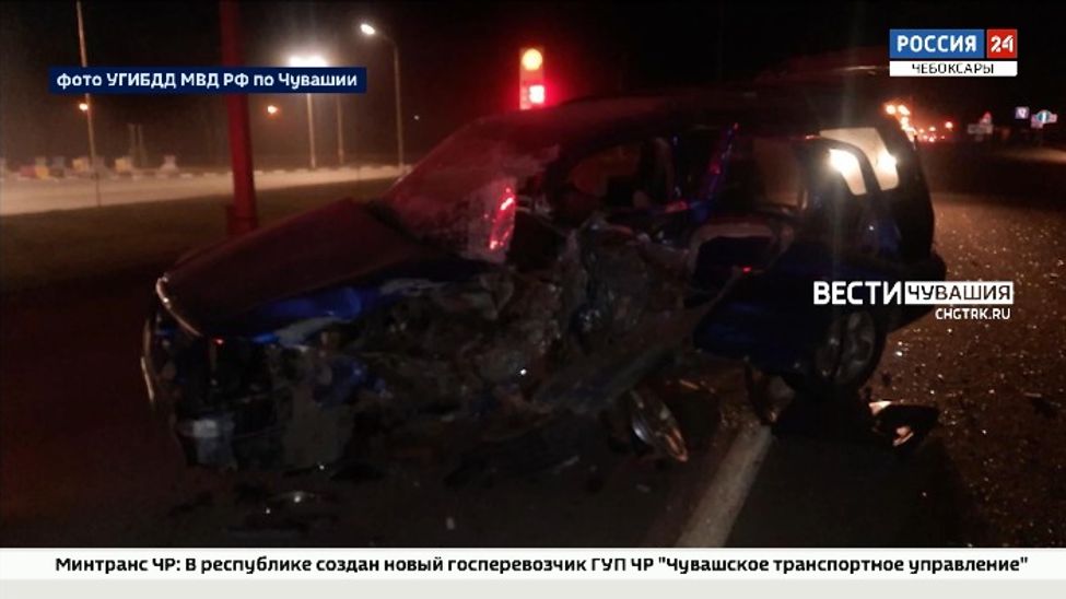 Возле поселка Кугеси произошло ДТП со смертельным исходом