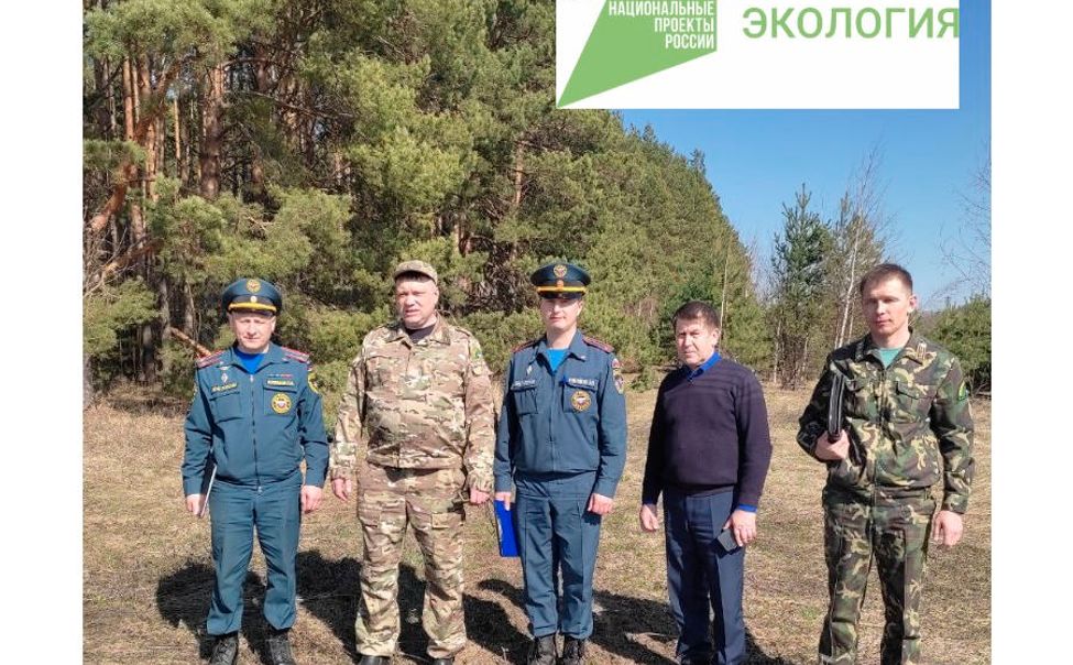 В Чувашии лесные инспекторы обследуют земли