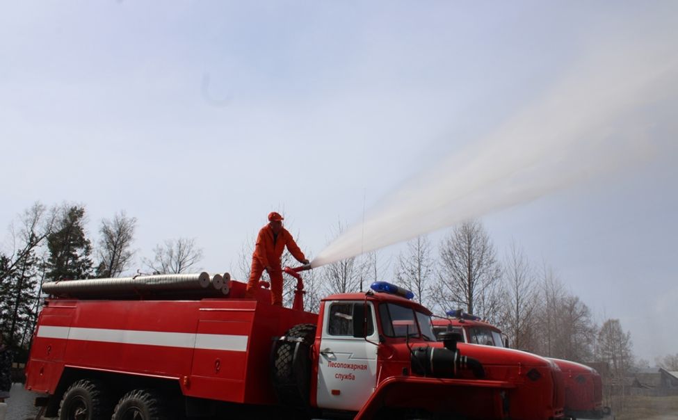 В Чувашии прошли первые в этом году противопожарные учения