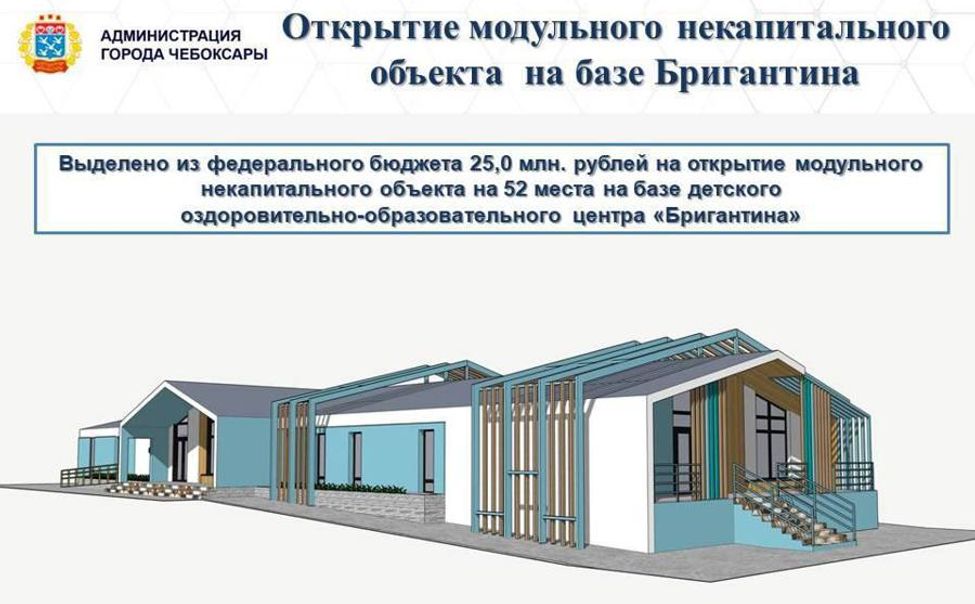 В Чувашии обновится детский оздоровительный лагерь «Бригантина»