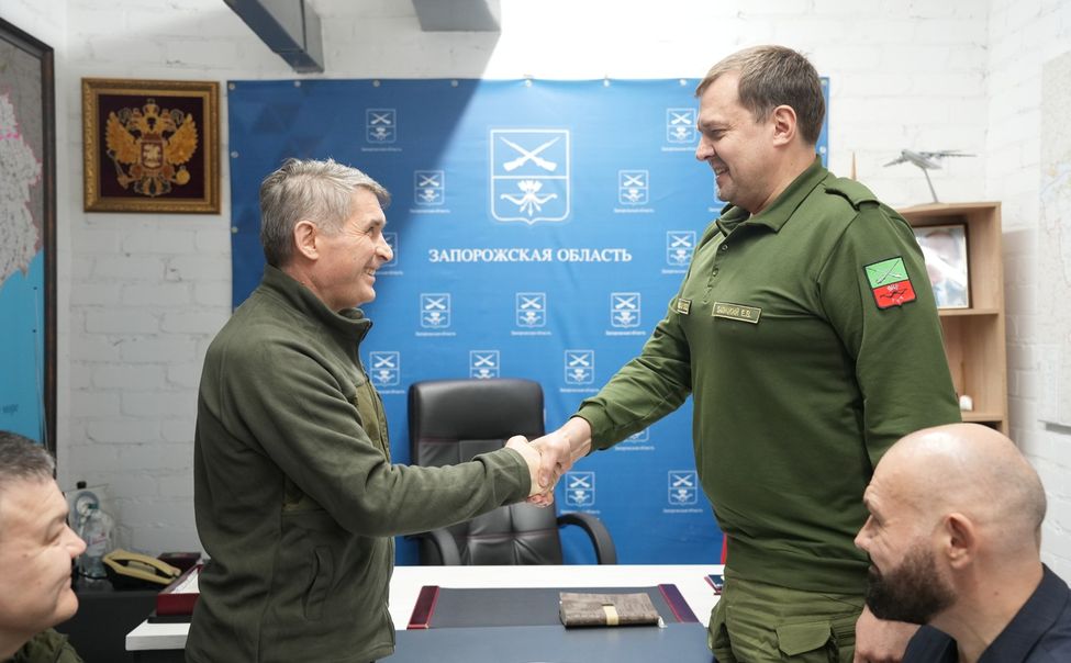 Чувашия возьмет шефство над Бердянским районом Запорожья