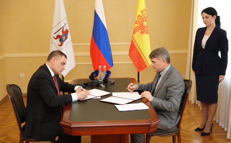 Чувашия и Марий Эл подписали план по реализации заключенных ранее договоренностей