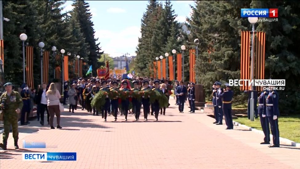 Чувашия отметила 78-ую годовщину Победы