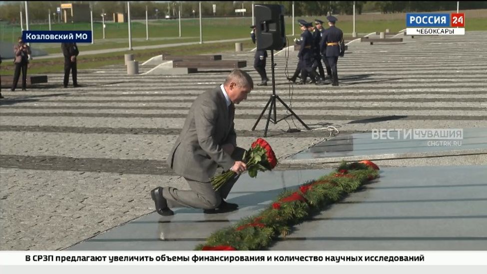 В Козловском округе впервые торжественно отметили День Победы праздничным митингом