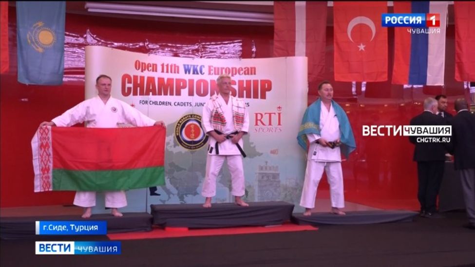 Каратисты Чувашии завоевали 6 медалей на чемпионате и Кубке Европы в Турции