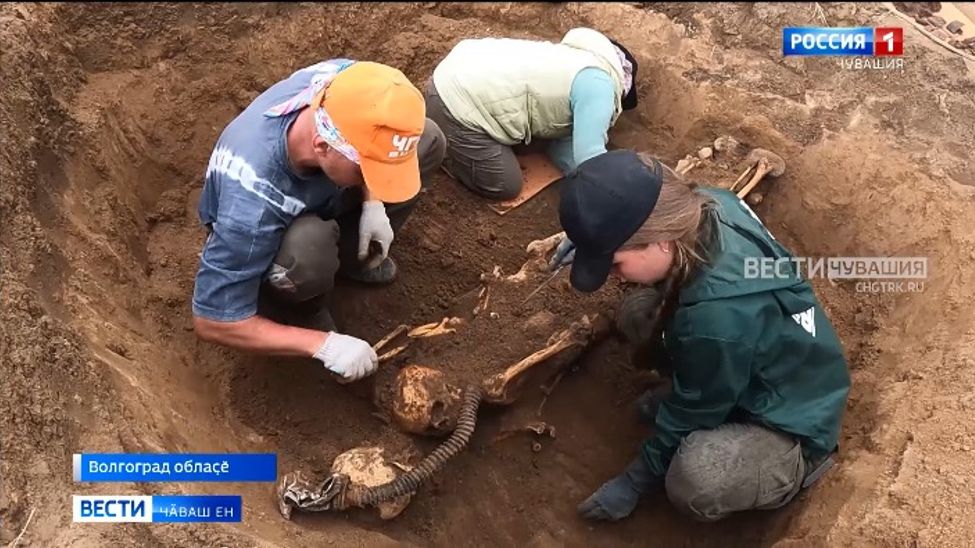 80 ҫул каялла пуҫ хунӑ 70 ытла салтак тата икӗ медальон