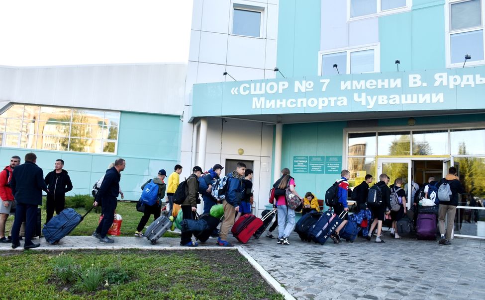 Чувашия впервые принимает тренировочные сборы спортсменов из ДНР