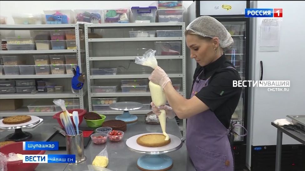 Спортпа туслӑ кондитер-хӗр