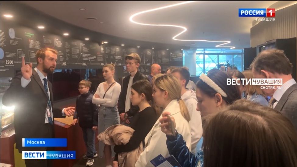 Чувашские студенты посетили телецентр "Останкино"