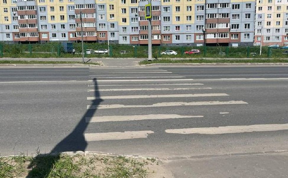 Чебоксарские власти могут обязать нанести разметку и установить светофоры в мкр. "Солнечный"