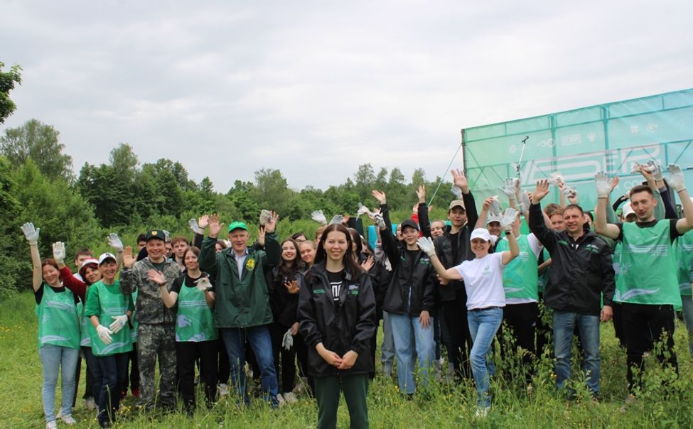 В Чувашии состоялась акция-субботник «Убери за собой»