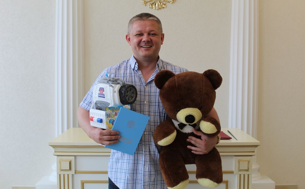 В Московском районе г. Чебоксары зарегистрирован 800-ый новорожденный