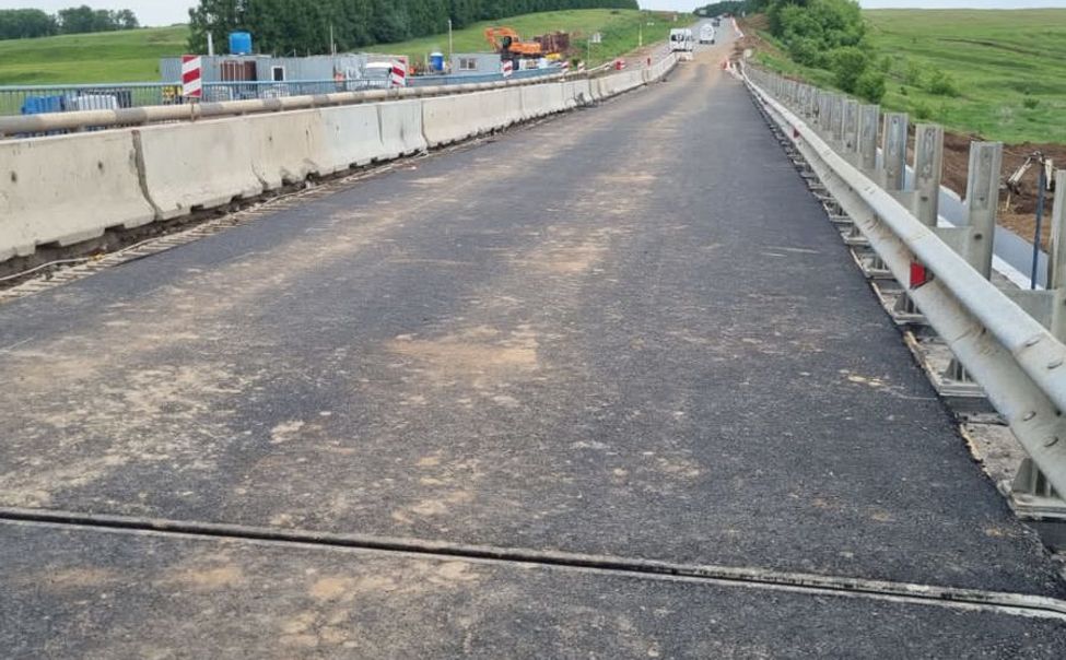 На мосту через р. Шатьма запустили движение по левой полосе