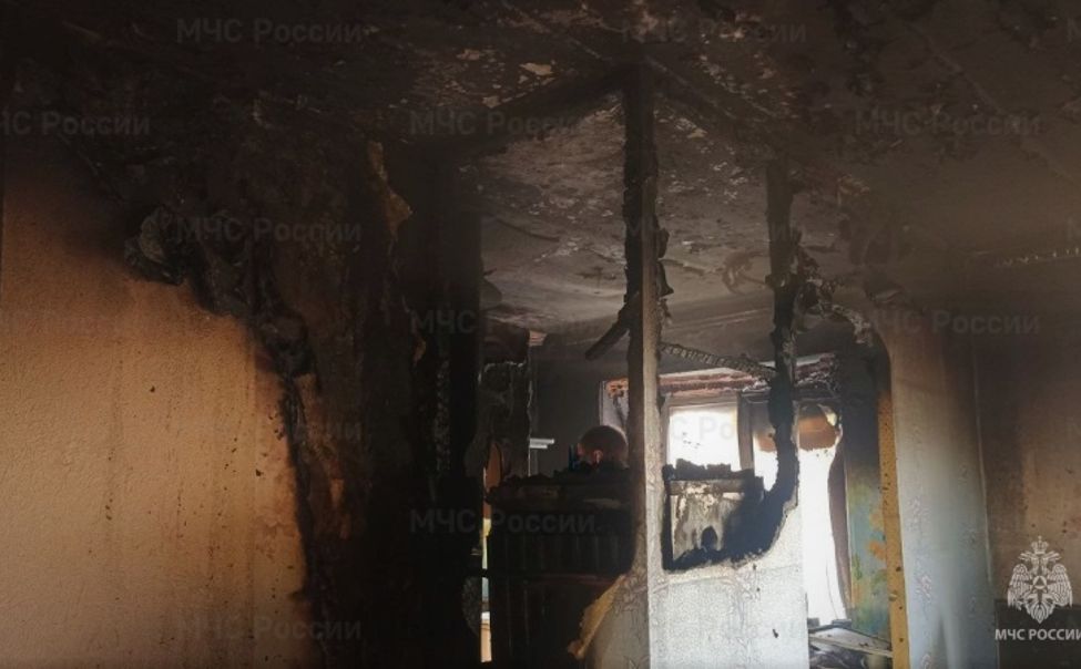 Спасатели вытащили из огня новочебоксарца