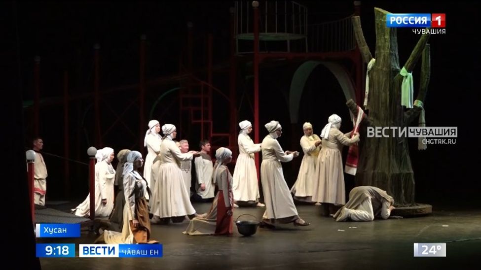 Чӑваш патшалӑх академи драма театрӗ Хусанта иртнӗ тӗрӗк чӗлхиллӗ халӑхсен "Науруз" фестивальне хутшӑнчӗ 