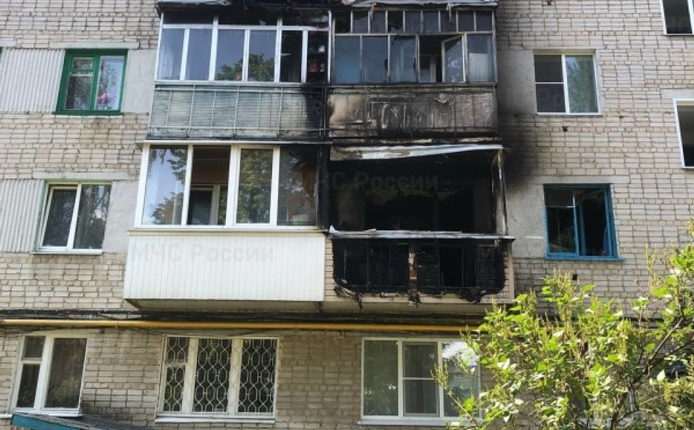 Чебоксарец забрался на газовую трубу и спас детей из горящей квартиры 