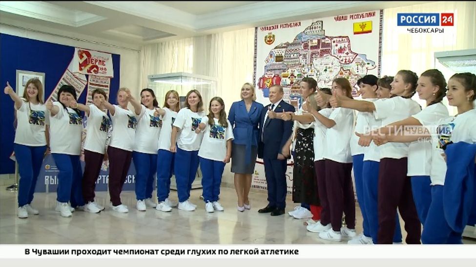 В Чувашии отогрели коллектив из Запорожья 