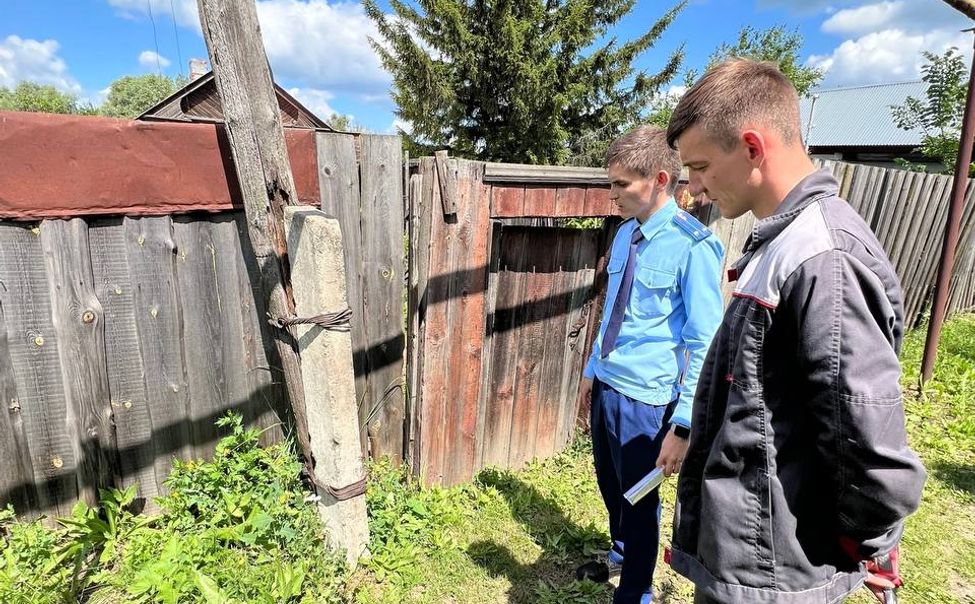 Ветхие опоры ЛЭП угрожают алатырцам