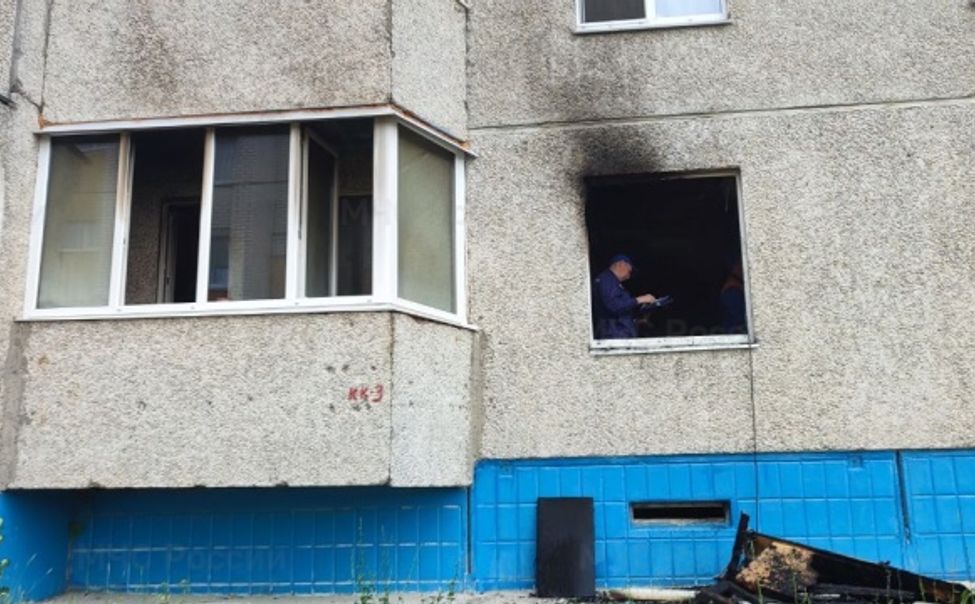 В Чебоксарах загорелась квартира 