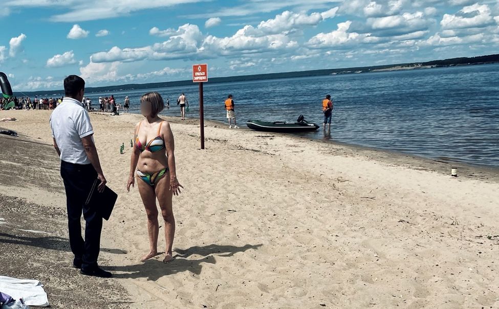 На жителя Чебоксар составили протокол за купание в неположенном месте