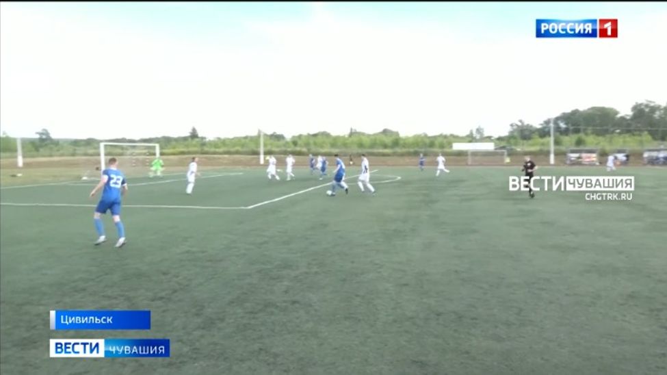 Цивильский «БоМиК» сыграл вничью с ижевским «Зенитом» на чемпионате Приволжья по футболу