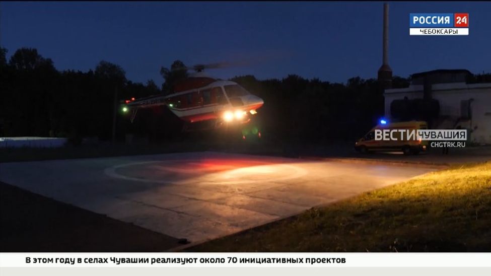 Санавиация Чувашии совершила более 20 вылетов