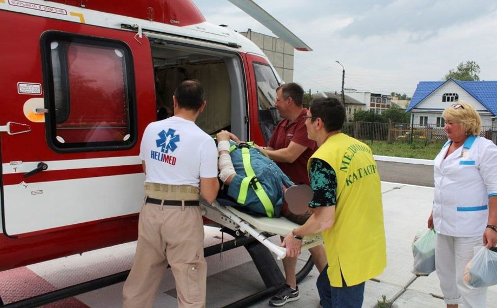 Красночетайца из-за сердечного приступа бортом санавиации отправили в Чебоксары