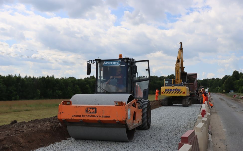 На трассе «Чебоксары-Сурское» продолжается капремонт