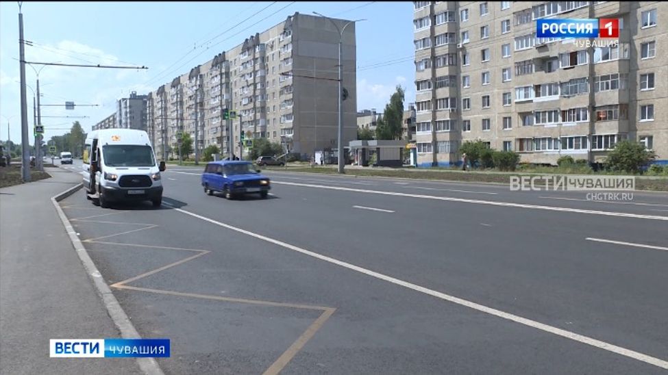 Гражданская улица в Чебоксарах готова на 93%
