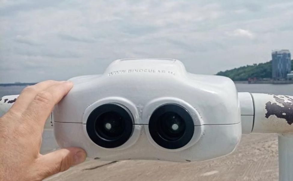На Московской набережной в биноклях заменили линзы