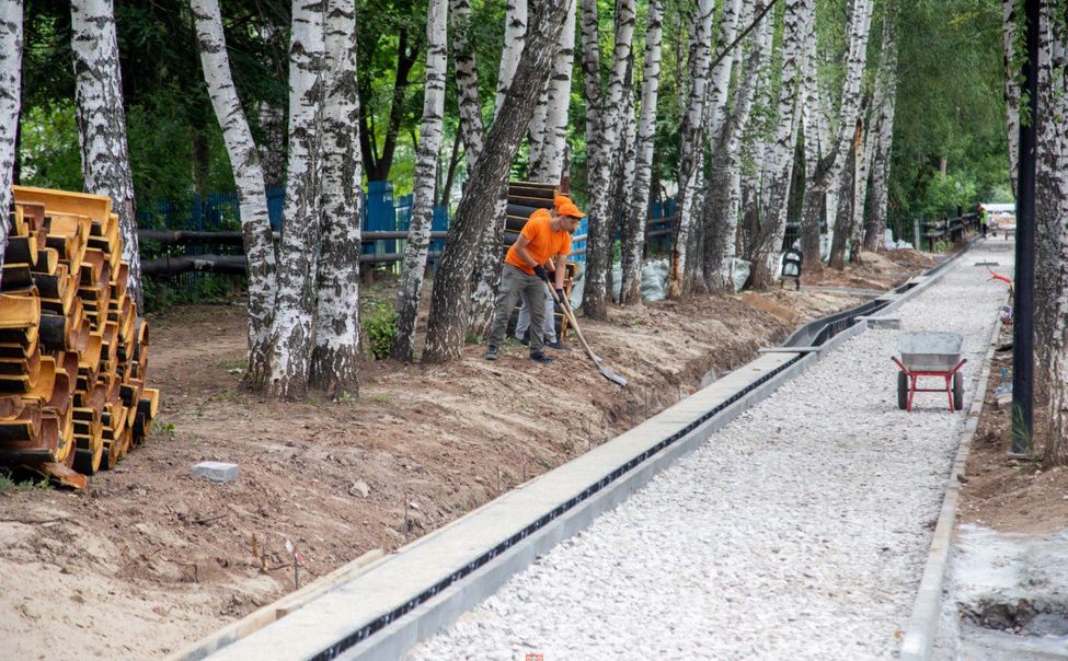 В Чебоксарах продолжается благоустройство по нацпроекту