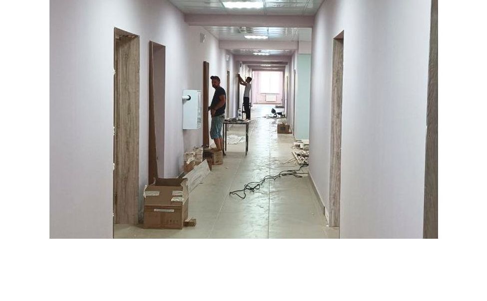 Капемонт в Порецкой ЦРБ идет по графику