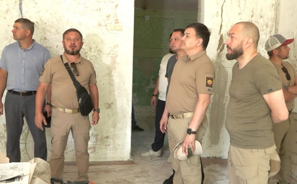 Чувашские специалисты посетили объекты восстановления в Запорожье