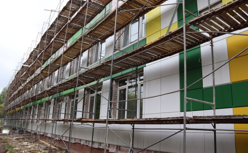 Ремонт новочебоксарской СОШ №12 идет по графику