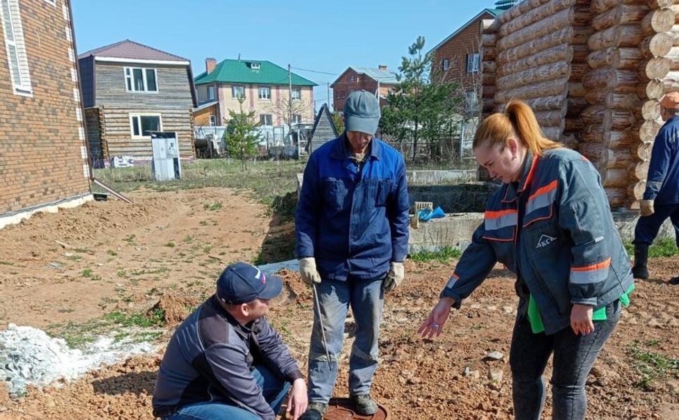 Новочебоксарский мкр. Липово подключают к централизованному водоснабжению