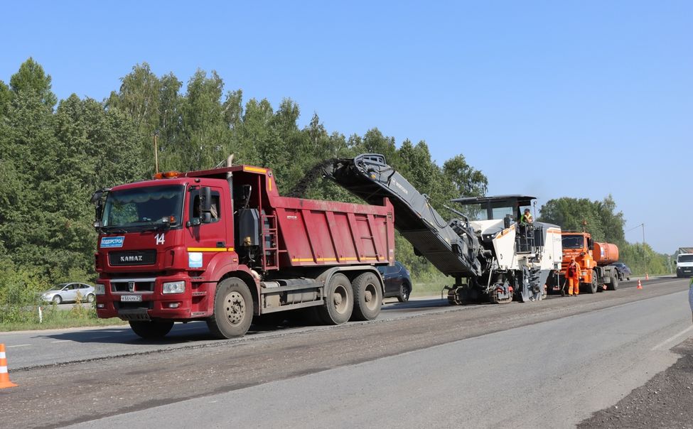 В Чувашии дорожные работы по нацпроекту идут по графику