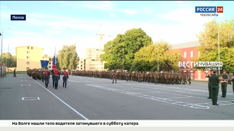 Команда Чувашии принимает участие в юнармейских военно-патриотических сборах ПФО "Гвардеец"